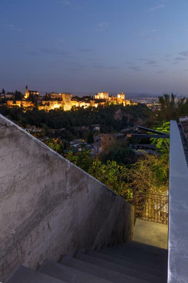 Luxury Cave 100m Super Terraza Vistas Alhambra Wifi Ferienhaus